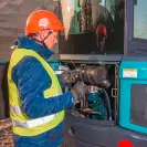 Мини багер SUNWARD SWE35UF, 18.2kW, , Kubota, 3 цилиндров, 2.5/4.5км/ч - small, 302439