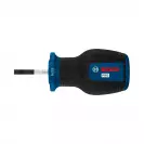 Отвертка плоска BOSCH 0.6x3.5х86/25мм, стомана S2, двукомпонентна дръжка - small