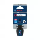 Отвертка плоска BOSCH 0.6x3.5х86/25мм, стомана S2, двукомпонентна дръжка - small, 302080
