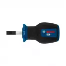 Отвертка плоска BOSCH 1.0x5.5х86/25мм, стомана S2, двукомпонентна дръжка - small