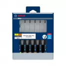 Отвертки комплект за фина механика BOSCH 6части, TX/TH/H, двукомпонентна дръжка - small, 301914