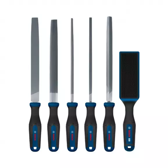Пили комплект за метал BOSCH 5бр., пластмасова дръжка