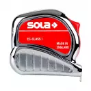 Ролетка пластмасов корпус SOLA Tri-Matic 3м x 13мм, хромиран, EG-клас 1 - small