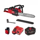 Трион верижен акумулаторен MILWAUKEE M18 FCHS35-122, 18V, 12Ah, Li-Ion, 35cм, безчетков - small