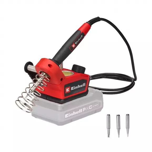 Акумулаторен поялник EINHELL TE-SI 18/480 Li E - Solo, 18V, 2.0-8.0Ah, Li-Ion, 200–480°C