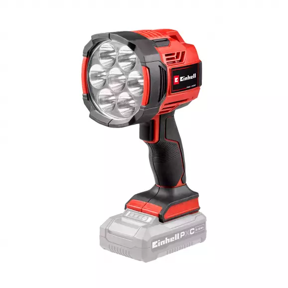 Фенер акумулаторен EINHELL TE-CL 18/2500 Li, 18V, 2.0-8.0Ah, Li-Ion, LED, 2500lm