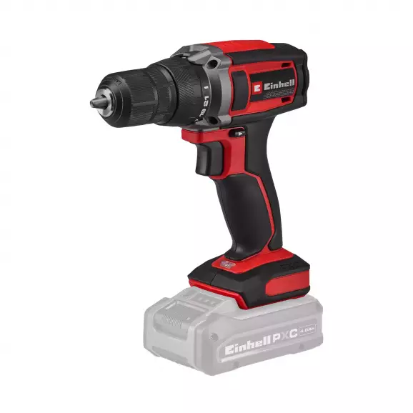 Акумулаторен винтоверт EINHELL TC-CD 18/38 Li - Solo, 18V, 2.0-8.0Ah, Li-Ion, 38Nm