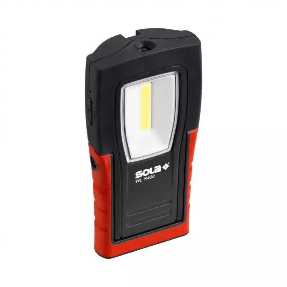 Фенер акумулаторен SOLA WL S400, 3.7 V, 1.5 Ah, Li-Ion, LED, 400lm