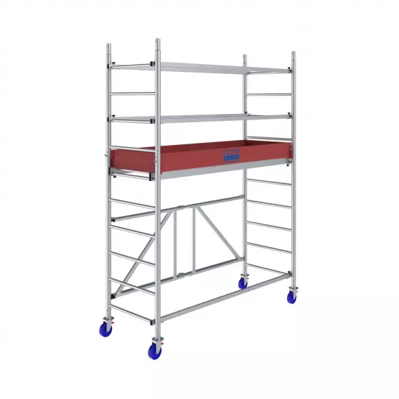 Скеле алуминиево KRAUSE ProTec Xs ECO, 1.60/3.60м, 600x2000мм, 200кг/кв.м