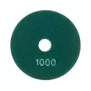 Диск за полиране DIMO 100х2.4мм P1000, за мокро полиране на гранит, мрамор и подова мозайка, тъмно зелен - small, 30305