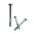 Болт машинен DIN931 M22х130, кл.6.8, Zn, 30бр. в кутия - small, 110989