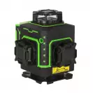 Линеен лазерен нивелир DEDRA 4D, 3 лазерни линии, точност 3mm/10m, автоматично - small, 304966