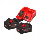 Комплект батерии и зарядно устройство MILWAUKEE M18 FORGENRG-802, 18V, 8.0Ah, Li-Ion - small