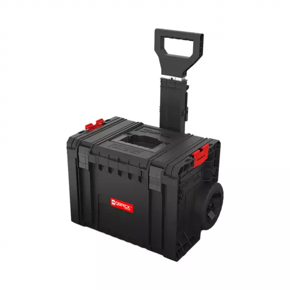 Куфар за инструменти на колела QBRICK SYSTEM Pro Cart, пластмаса, черен