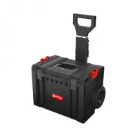Куфар за инструменти на колела QBRICK SYSTEM Pro Cart, пластмаса, черен