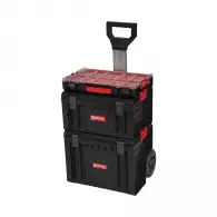 Куфар за инструменти на колела QBRICK SYSTEM Pro Set 2, пластмаса, черен