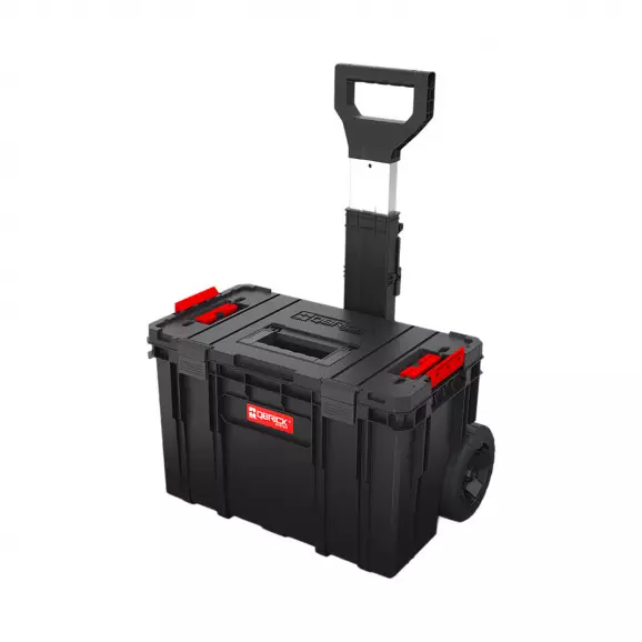 Куфар за инструменти на колела QBRICK SYSTEM Two Cart, пластмаса, черен