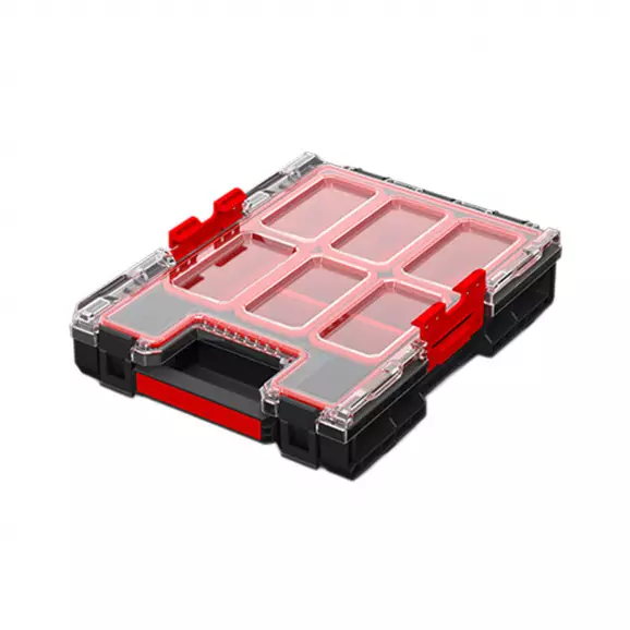 Кутия за инструменти QBRICK SYSTEM One M, пластмаса, черен/червен