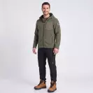 Мъжко яке NINE WORTHS KEVAN XXXL, каки, с качулка - small, 305139