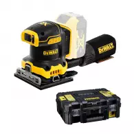 Шлайф вибрационен акумулаторен DEWALT DCW200NT-XJ, 18V, 1.5-5.0Ah, Li-Ion, 11000-22000об/мин, 115х140мм