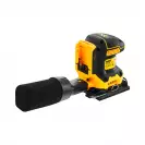 Шлайф вибрационен акумулаторен DEWALT DCW200NT-XJ, 18V, 1.5-5.0Ah, Li-Ion, 11000-22000об/мин, 115х140мм - small, 305494