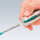 Инструмент за почистване на кабели KNIPEX 4.5-10мм, кръгли кабели (тип UTP и STP) - small, 99994