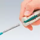 Инструмент за почистване на кабели KNIPEX 4.5-10мм/125мм, кръгли кабели (тип UTP и STP) - small, 99994