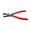 Клещи за заголване на кабели KNIPEX 0.5-10кв.мм/160мм., регулиращ винт, CS, еднокомпонентна дръжка - small, 144537