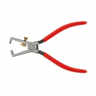 Клещи за заголване на кабели KNIPEX 0.5-10кв.мм/160мм, регулиращ винт, CS, еднокомпонентна дръжка