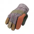 Ръкавици ROBIN, от разноцветна телешка кожа и плат, подсилена длан - small, 124582