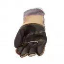 Ръкавици ROBIN, от разноцветна телешка кожа и плат, подсилена длан - small, 124583