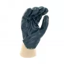 Ръкавици SAFETECH HARRIER, от безшевно трико, топени в нитрил, ластичен маншет  - small, 126466
