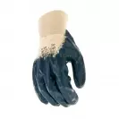 Ръкавици SAFETECH HARRIER, от безшевно трико, топени в нитрил, ластичен маншет  - small, 126467