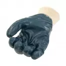 Ръкавици SAFETECH HARRIER, от безшевно трико, топени в нитрил, ластичен маншет  - small, 126469
