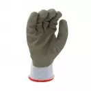 Ръкавици SAFETECH DIPPER, от безшевно трико,топени в латекс,ластичен маншет  - small, 126818