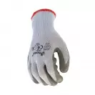 Ръкавици SAFETECH DIPPER, от безшевно трико,топени в латекс,ластичен маншет  - small, 126819