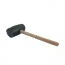 Чук гумен CM 1.050кг/черен, с дървена дръжка, черен каучук - small, 43293