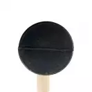 Чук гумен CM 1.050кг/черен, с дървена дръжка, черен каучук - small, 43295