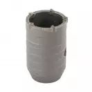 Боркорона с твърдосплавни пластини RAIDER 45х70/50мм, за бетон и зидария, олекотена, с вътрешна резба M22, сухо пробиване - small