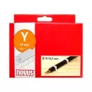 Кламери за кабели NOVUS Y/14мм 350бр., тип Y, бели, кутия - small
