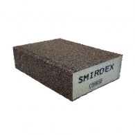 Абразивна гъба SMIRDEX 920 100х70х25мм P150, четиристранна, за метал, дърво, пластмаси и боядисани изделия