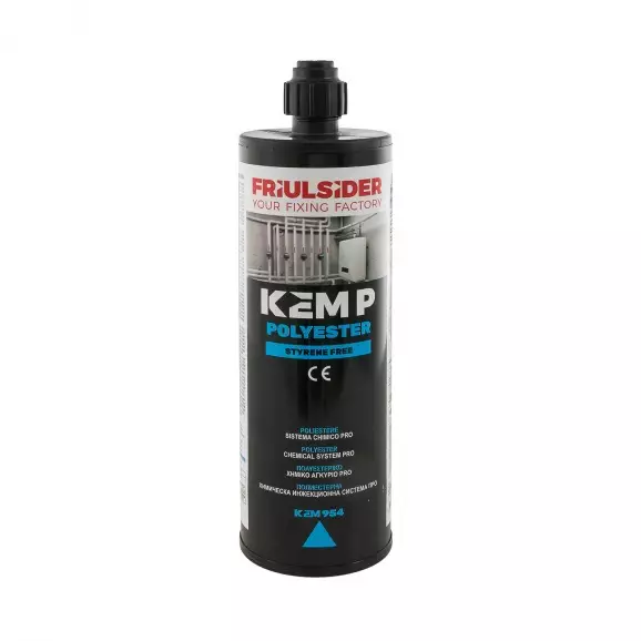Анкер химически FRIULSIDER/KEM-UP 954, 420мл, полиестерен за бетон, газобетон и тухла, несертифициран