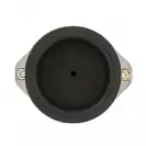 Кръгъл накрайник за поялник DYTRON ф32мм/черен тефлон, за тръби PP,PB,PE,PVDF, 500W/650W, кръгла муфа, черен тефлон - small, 124000