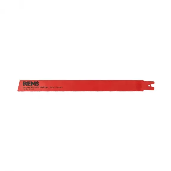 Нож за ел.ножовка REMS 1.8-2.5х300/280мм, универсален, HSS-Bi, захват REMS