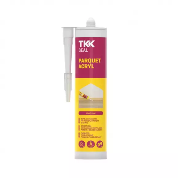 Акрилен уплътнител за паркет TKK SEAL Parquet acryl 300мл - череша