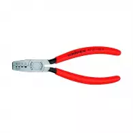 Клещи кербовъчни KNIPEX 0.25-2.5мм2, за изолирани кабелни накрайници, AWG 20-13, еднокомпонентни дръжки