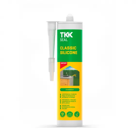 Силикон ацетатен TKK Tekasil Acetat 280мл, кафяв