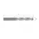 Свредло за метал ABRABORO 1.2x38/16мм, DIN338, HSS-R, горещо валцовано, цилиндрична опашка - small, 88174