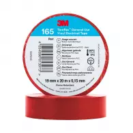 Изолирбанд 3M TEMFLEX 165 19х0.15мм/20м-червен
