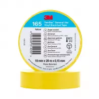 Изолирбанд 3M TEMFLEX 165 19х0.15мм/20м-жълт